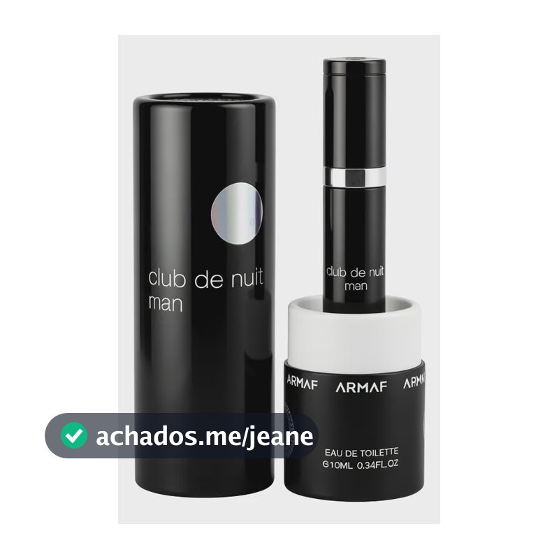 Perfume De Bolso Armaf Club De Nuit Intense Man 10 Ml Edt