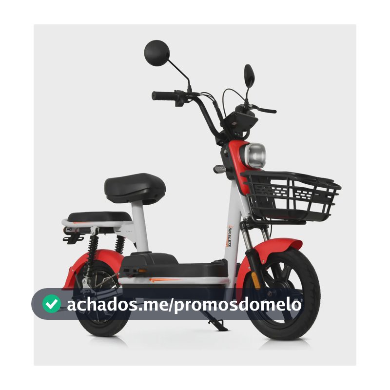 Bicicleta Elétrica Smart Mt-5 Motor 500w Bateria 48v 12ah cor vermelho