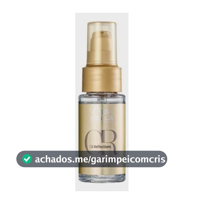 Óleo Capilar Wella Professionals Oil Reflections 30ml