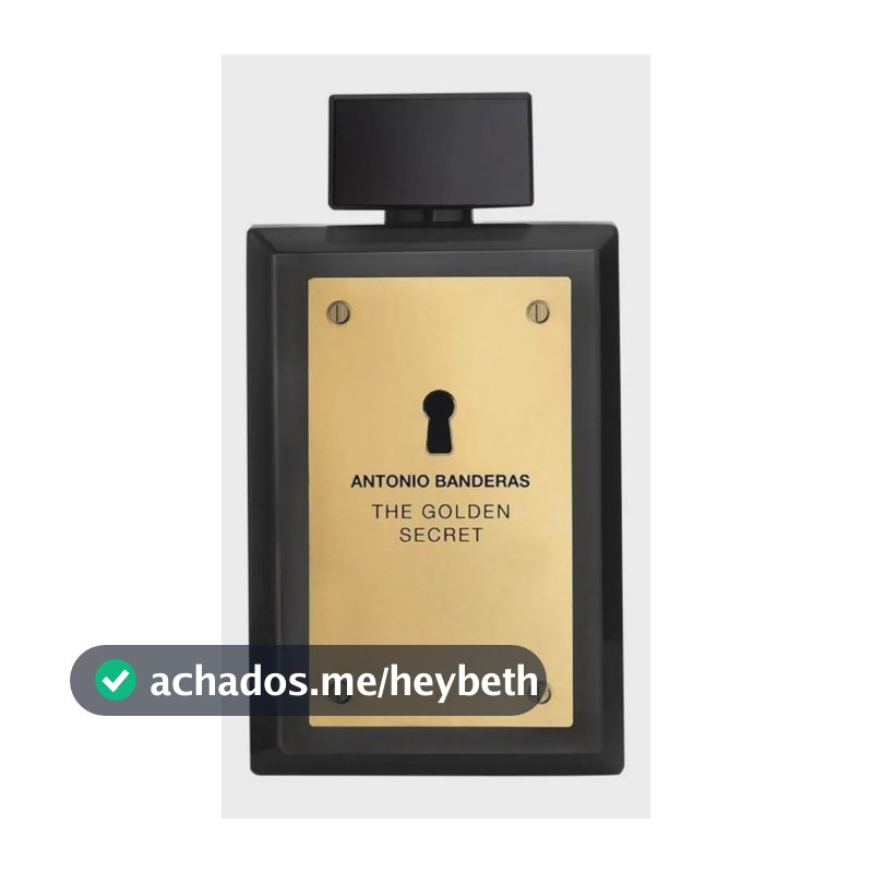 Banderas The Golden Secret - Perfume Masculino Eau De Toilette 200ml