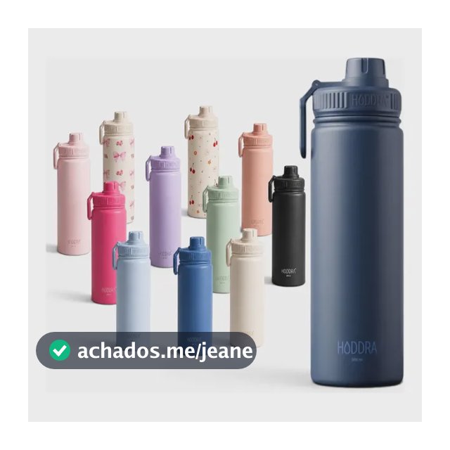 Garrafa Térmica 850ml Grande Inox Fitness Academia  Colores