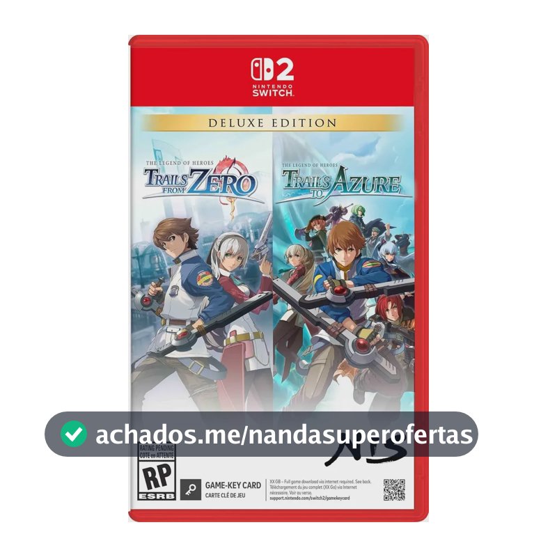 The Legend Of Heroes Trails From Zero E Azure Dlx Switch 2