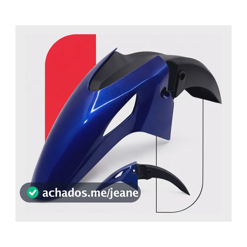 Paralama Dianteiro Cg Titan Fan Start 150 160 2014 A 2026 Dianteiro Azul Caraíva