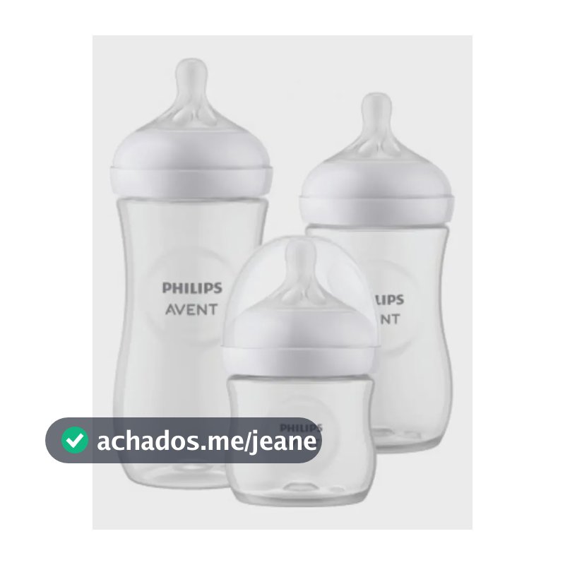 Kit Com 3 Mamadeiras Pétala 125/260/330ml - Philips Avent