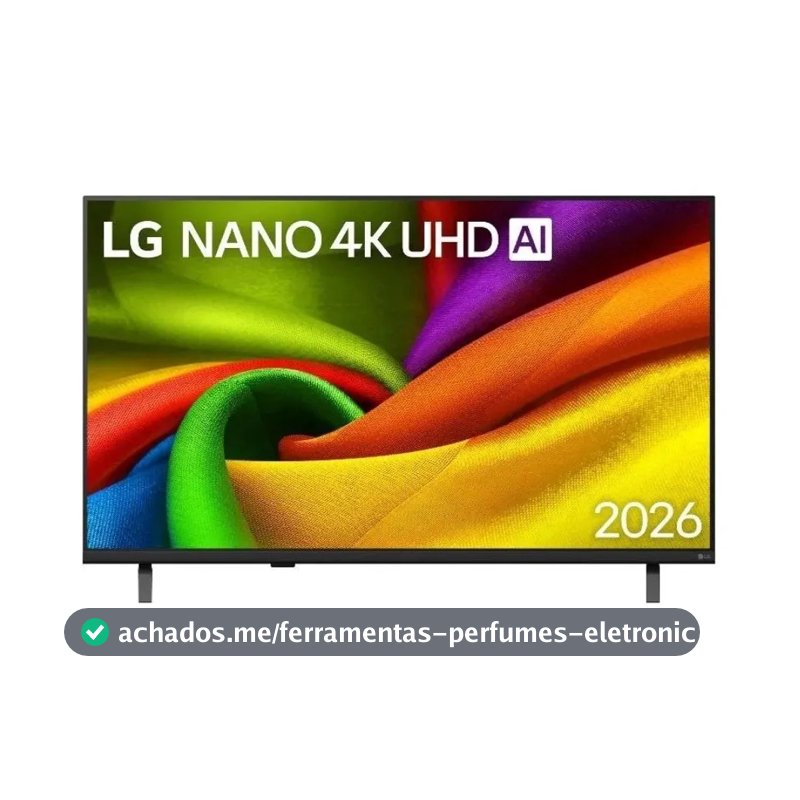 Smart Tv Lg 43" Nano 4k Uhd Hdmi Usb Wi-fi Bluetooth Thinq Ai Alexa Apple Airplay - 43UN85CBPSA.AWZ