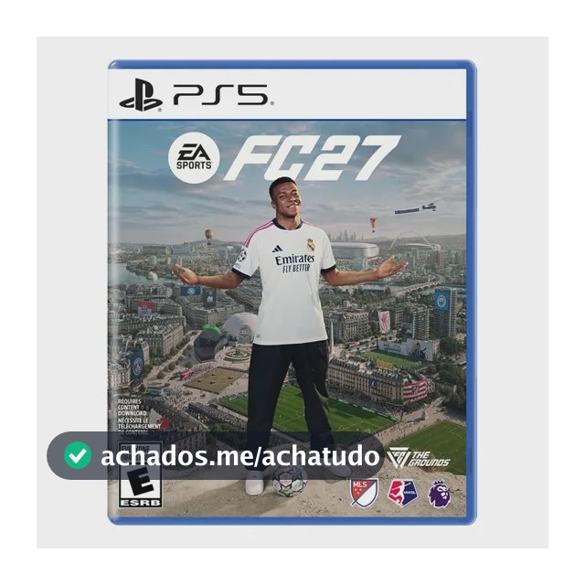 Jogo Ea Sports Fc 27 - Ps5 Mídia Física Novo Com Nf-e