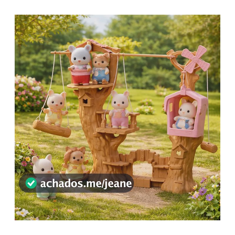 Sylvanian Families Parquinho Nas Arvores Do Bebê - Epoch Colorido