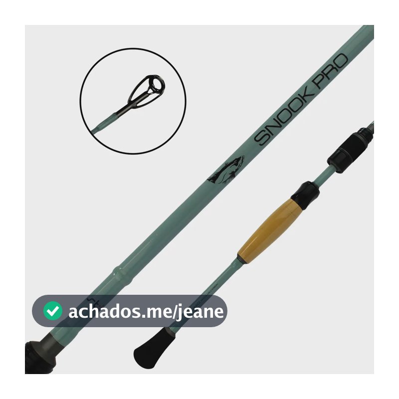 Vara Para Molinete Saint Snook Pro de Carbono 6-14 Lbs 1.91 m