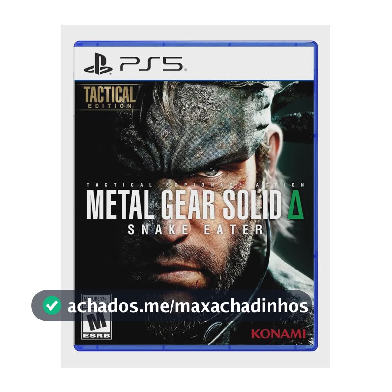 Metal Gear Solid Delta Snake Eater Tactical Ed. Ps5 Fisico