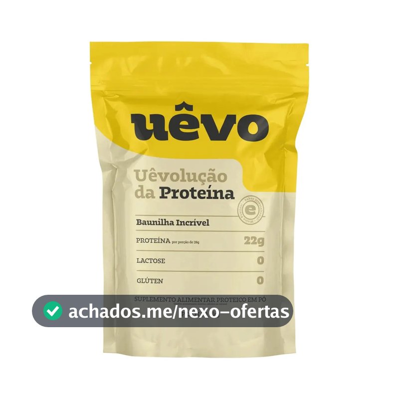 Proteína UÊVO em pó sabor Baunilha x 1kg