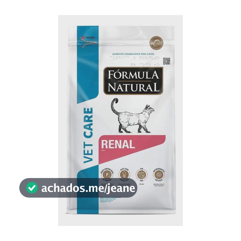 Ração Fórmula Natural Vet Care Gato Renal 1,5kg