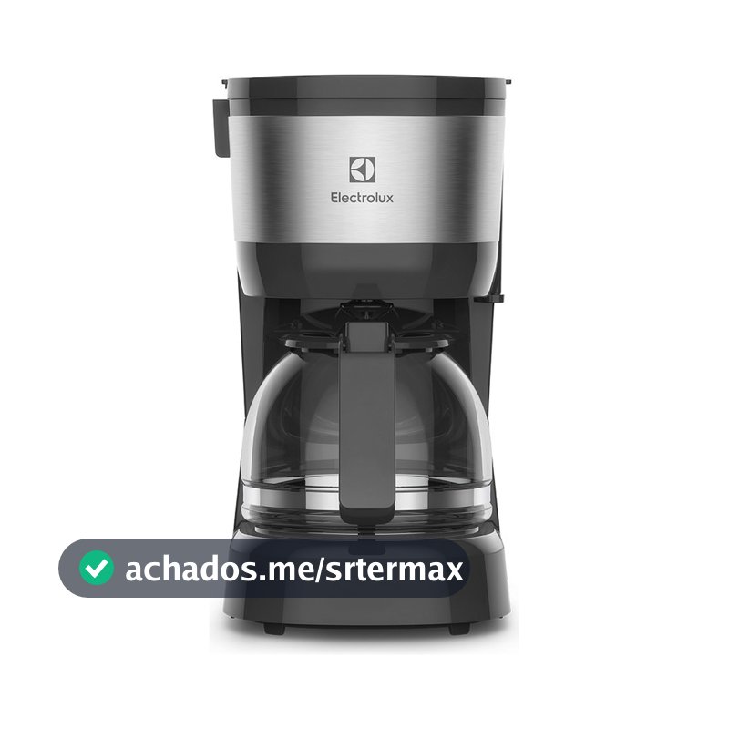 Cafeteira elétrica Electrolux inox filtro permanente removivel corta pingos capacidade 600ml 15 xicaras função manter aquecido sistema ECM10
