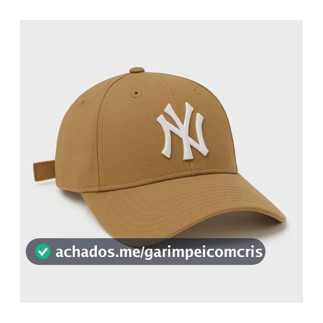 Boné Ny New York Yankees Unissex Blogueira Fitão Regulável