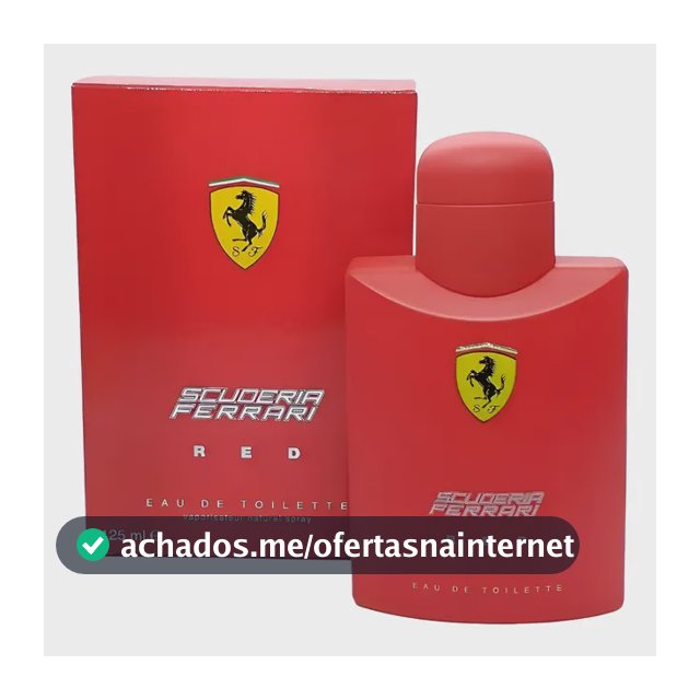 Perfume Ferrari Red Masculino Edt - 125ml