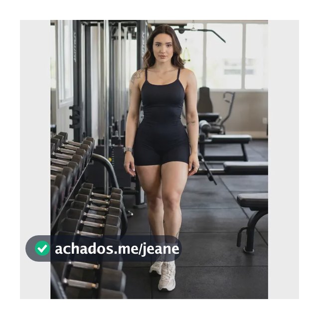 Macaquinho Fitness Curto Academia Treino Zero Transparência Preto Liso Gg