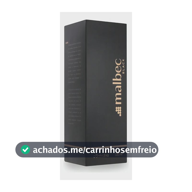 Malbec Black Deo Colônia Masculino 100ml O Boticário