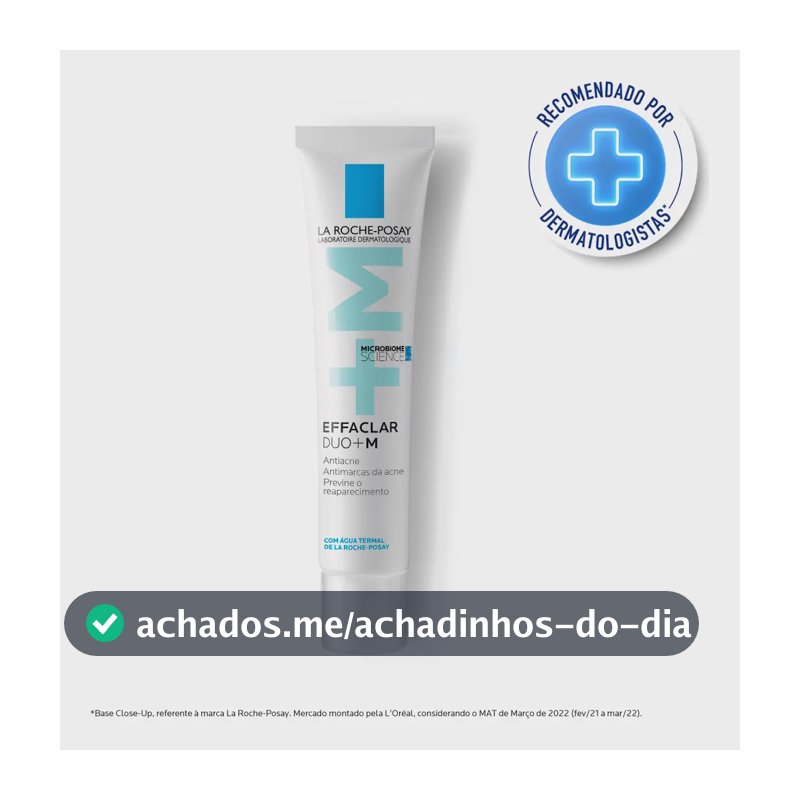 Creme Facial Antiacne Effaclar Duo+ M 40ml La Roche Posay