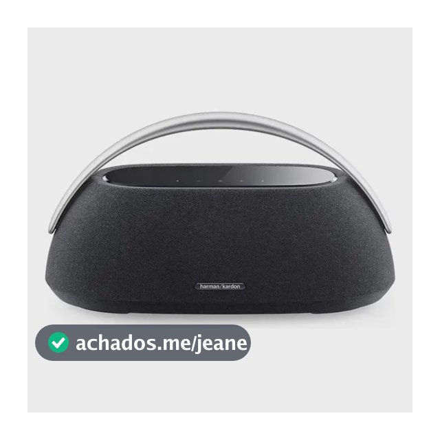 Caixa de Som Portátil Bluetooth Harman Kardon Go Play 3 160W Preto