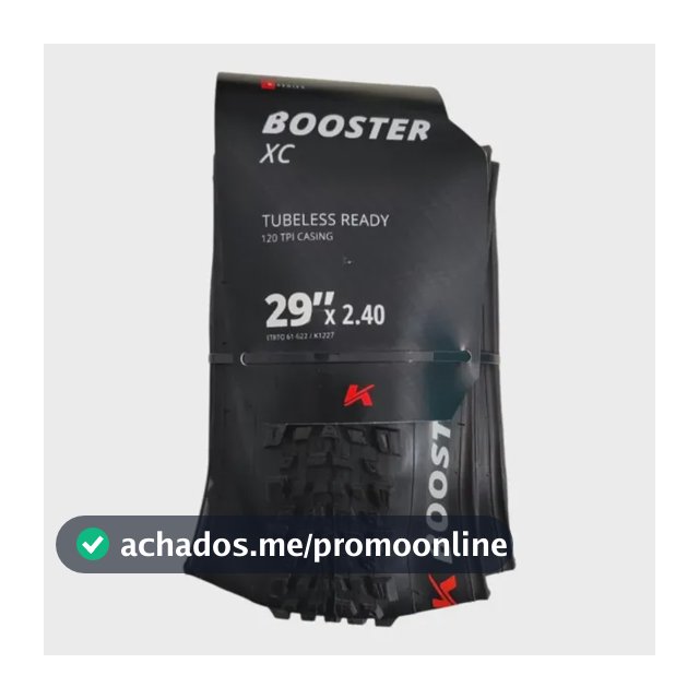 Pneu Kenda Booster Pro Original 29x2.40 Tubeless Bicicleta Preto
