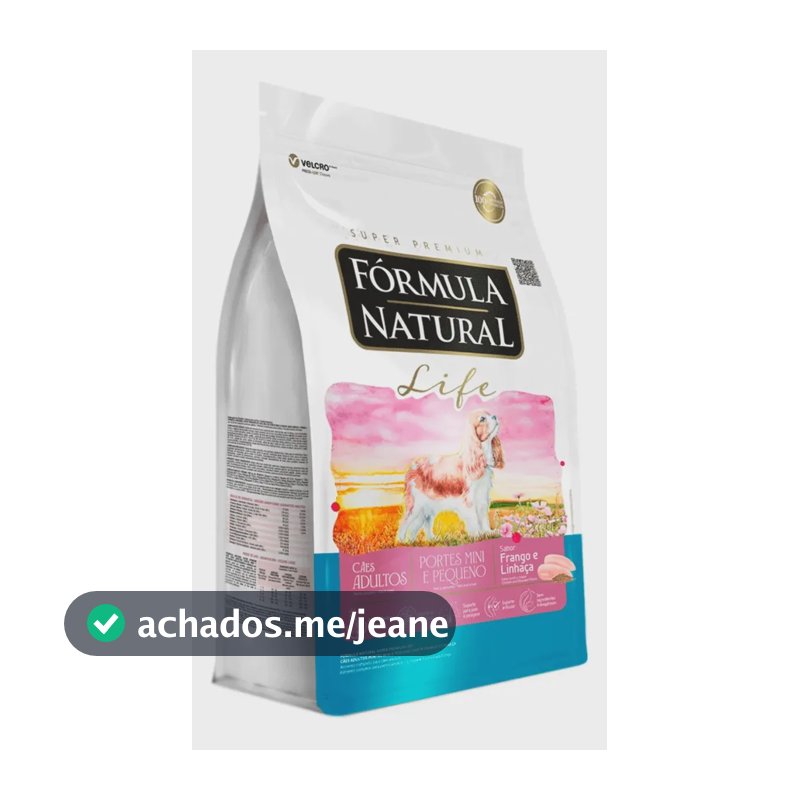 Fórmula Natural Life Adulto Peq. Porte 1 Kg