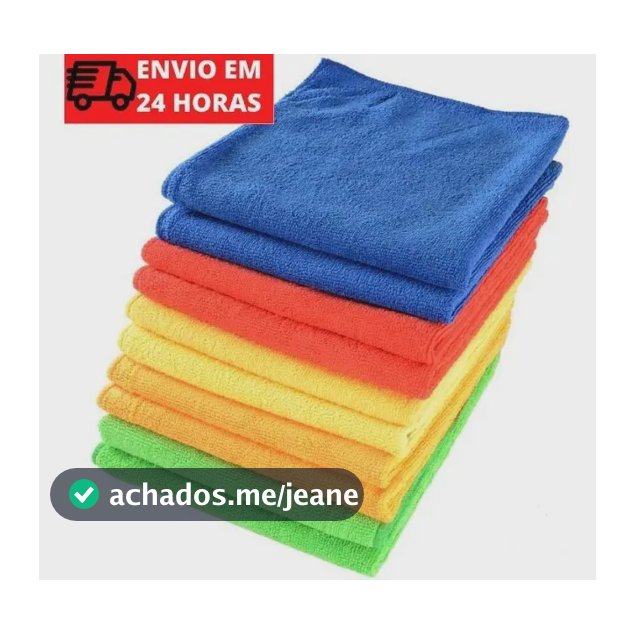 Kit 3 Panos Microfibra Flanela 50cm70cm Pano De Chão Sortido