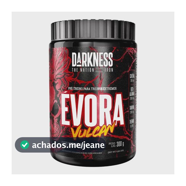 Suplemento Darkness Pré Treino DK EVORA en pó sabor spicy mellon x 300g