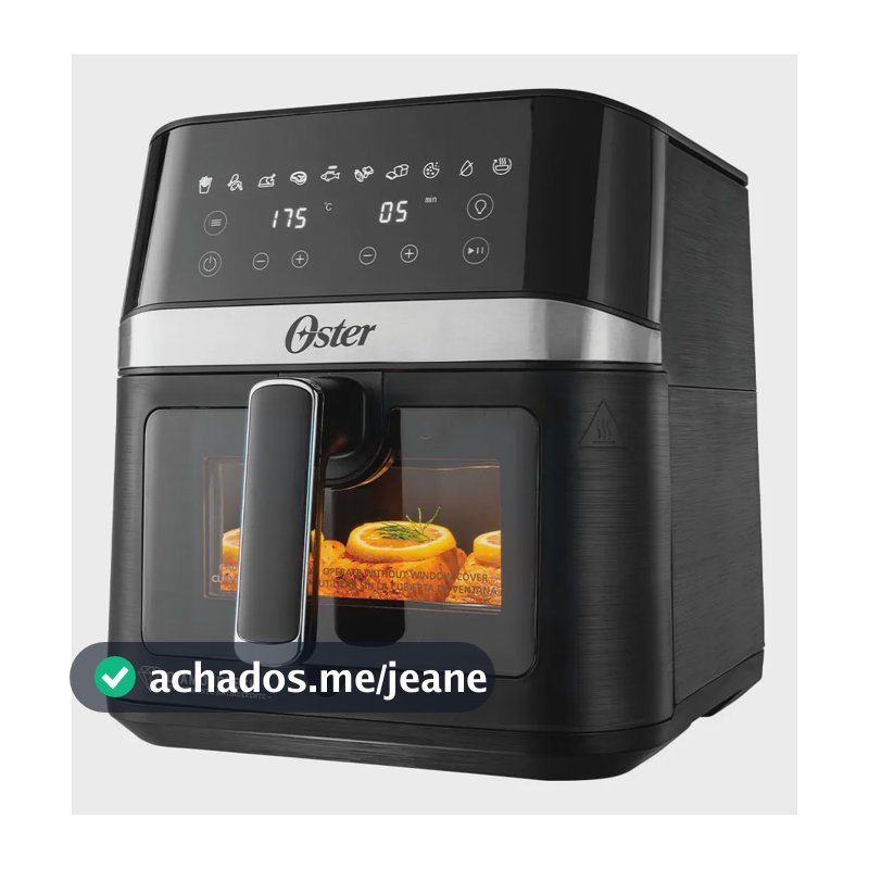 Fritadeira Diamondtech Oster 6l Com Visor Transparente