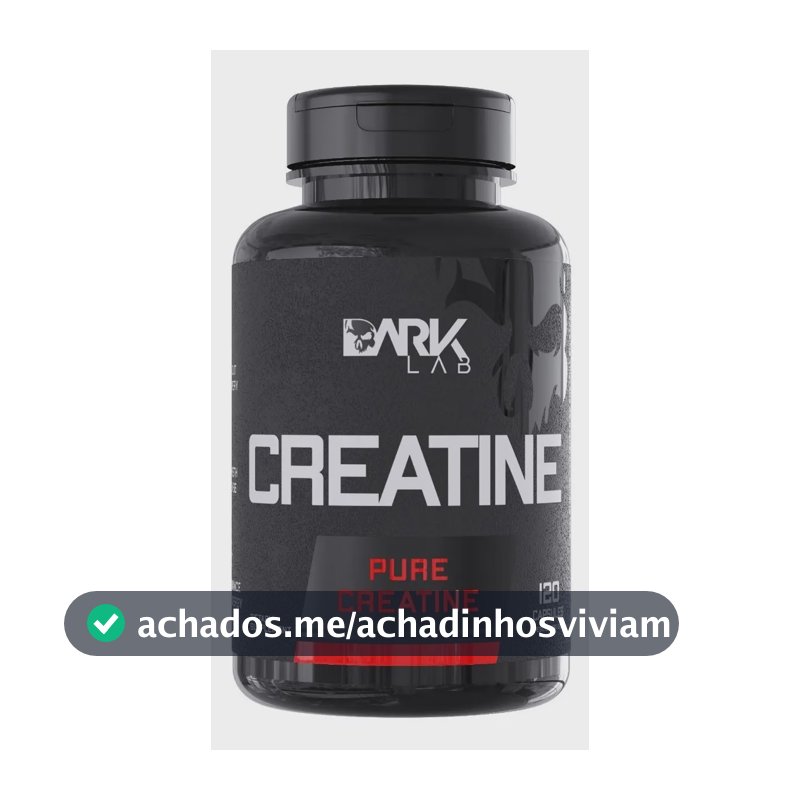 Creatina Dark Lab Premium em cápsula Sem sabor de 120 un