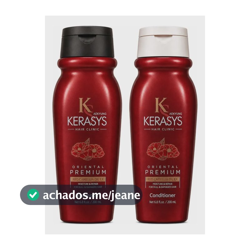 Kit Kerasys Oriental Premium Shampoo + Condicionador 200ml