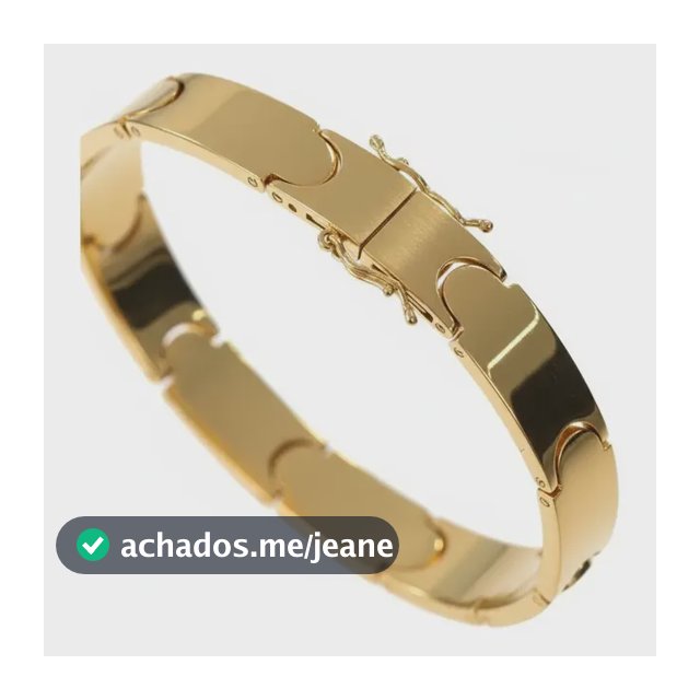 Pulseira Bracelete Fechado 10mm Banhado + Envio Rápido