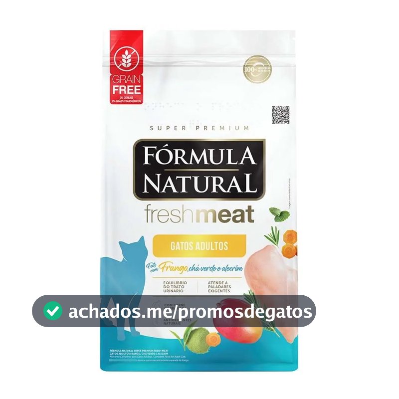 Fórmula Natural Fresh Meat Gato Adulto Frango 10,1kg