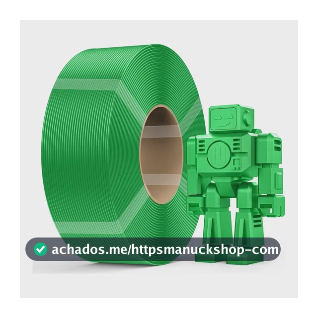 Filamento 3d Creality Cr-petg 1,75mm 1kg Refil Sem Carretel Verde