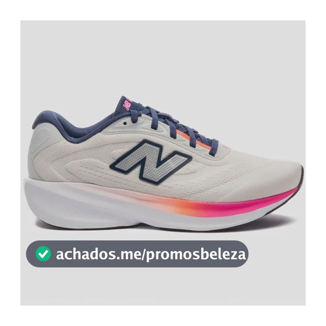 Tênis New Balance Feminino Fresh Foam 680v9 Esportivo Treino Bege Claro/laranja Neon Mesh Respirável 39