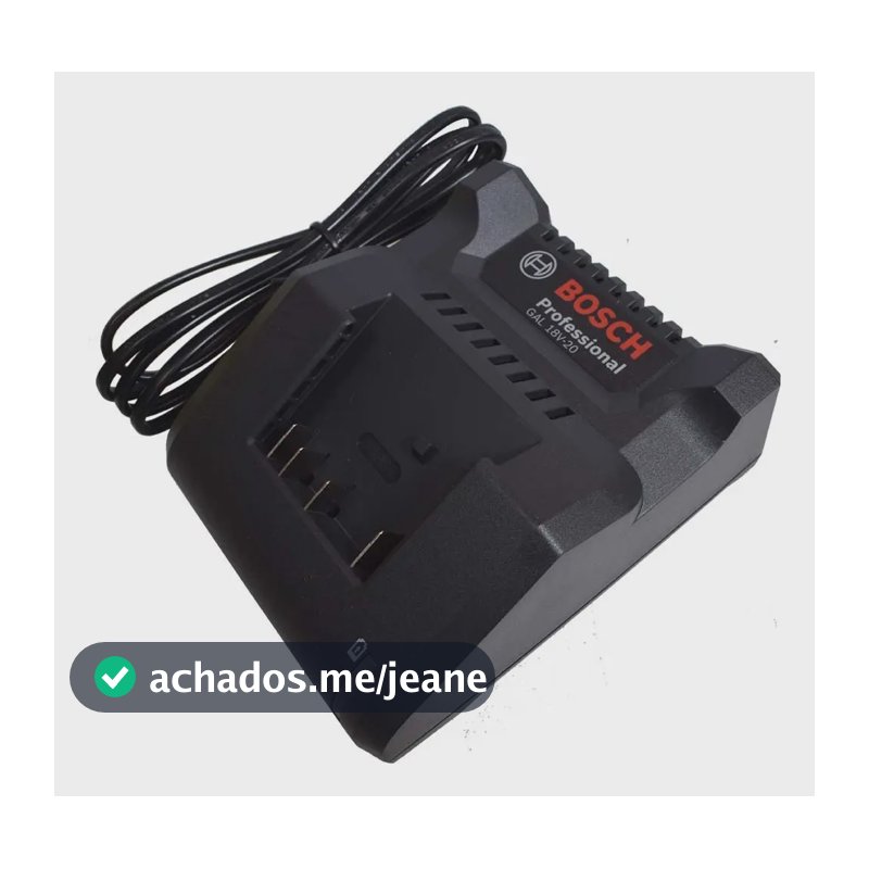 Carregador De Bateria Gal 18v 20 Professional Bosch 18v