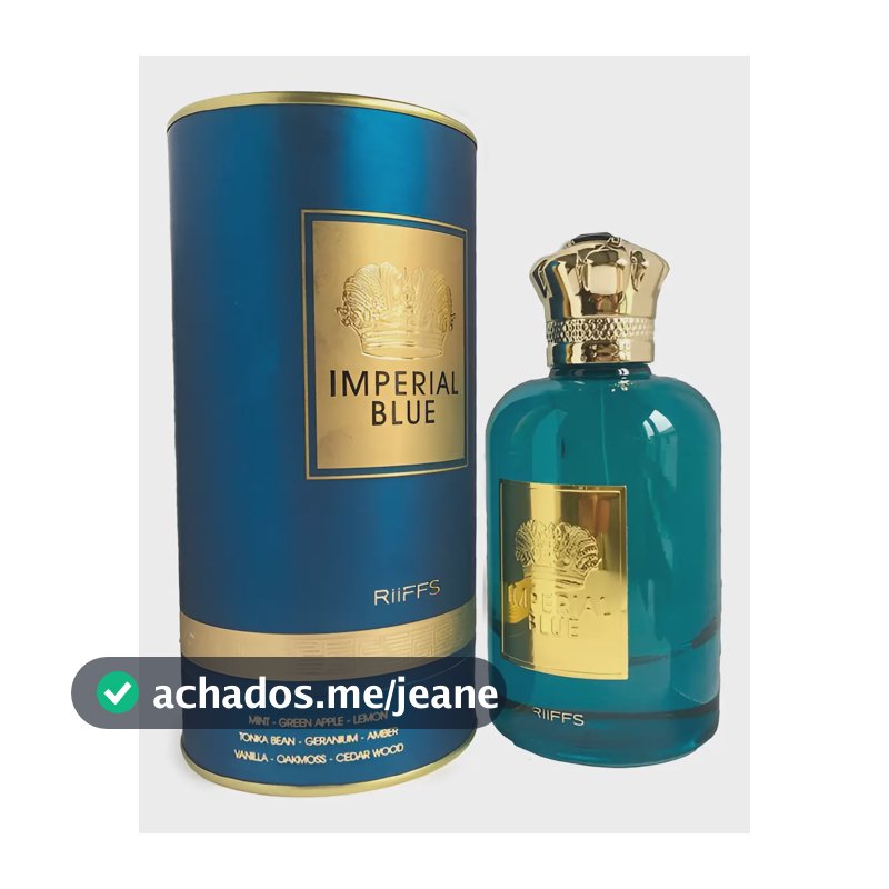 Riiffs Imperial Blue Edp 100ml Para Masculino (com Selo De Importador)