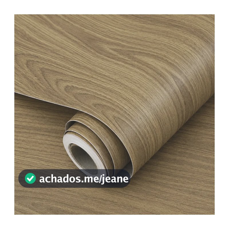 Papel de Parede Adesivo autocolante lavável Madeira Cerejeira vinil envelopar móveis e paredes Rolo 45cm x 10m