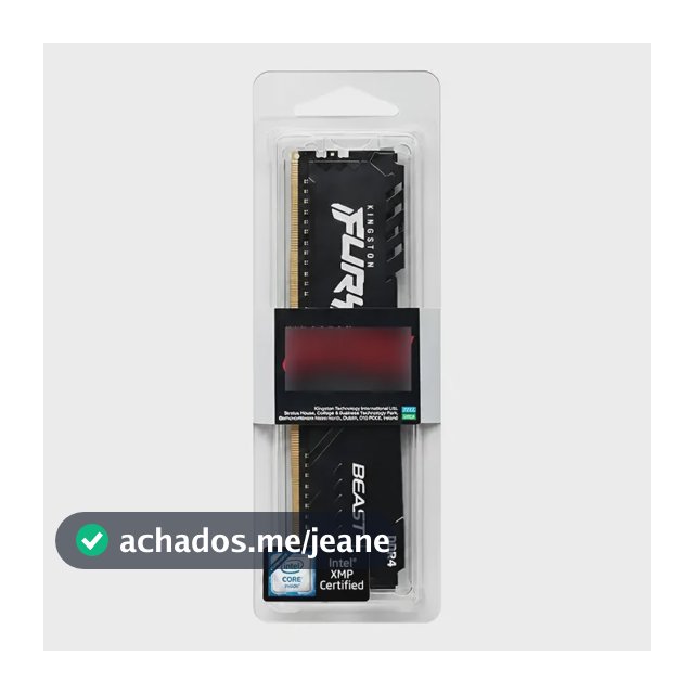 Memoria Kingston Fury Beast 16gb Ddr4 3200mhz