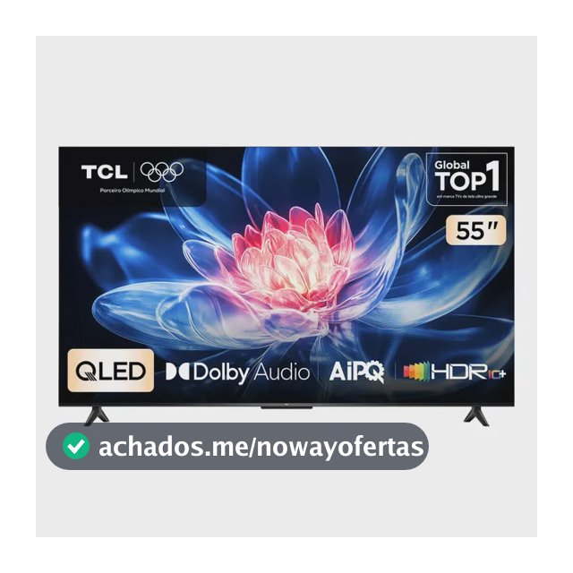 Smart Tv Tcl 55 Polegadas Qled 4k T6c Wifi Bluetooth Google Tv Tela Hva E Hdr10+ 55t6c