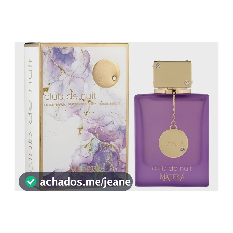 Perfume Árabe Armaf Club De Nuit Maleka Edp Feminino 105 Ml