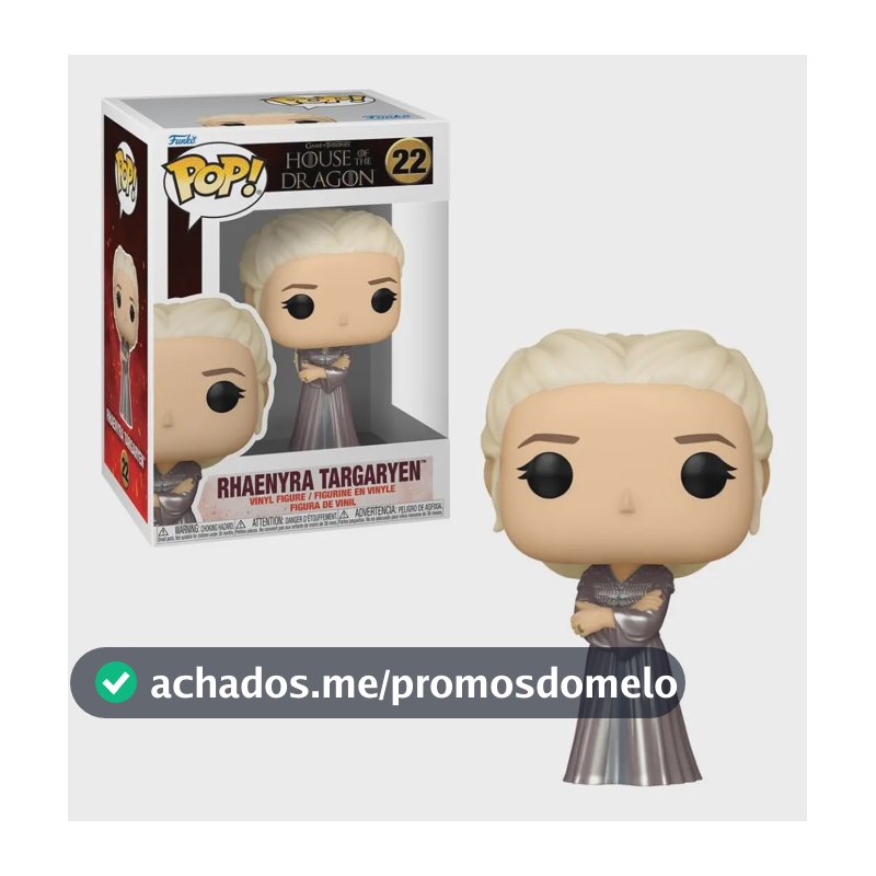 Boneco Funko Pop! A Casa Do Dragão - Rhaenyra Targaryen