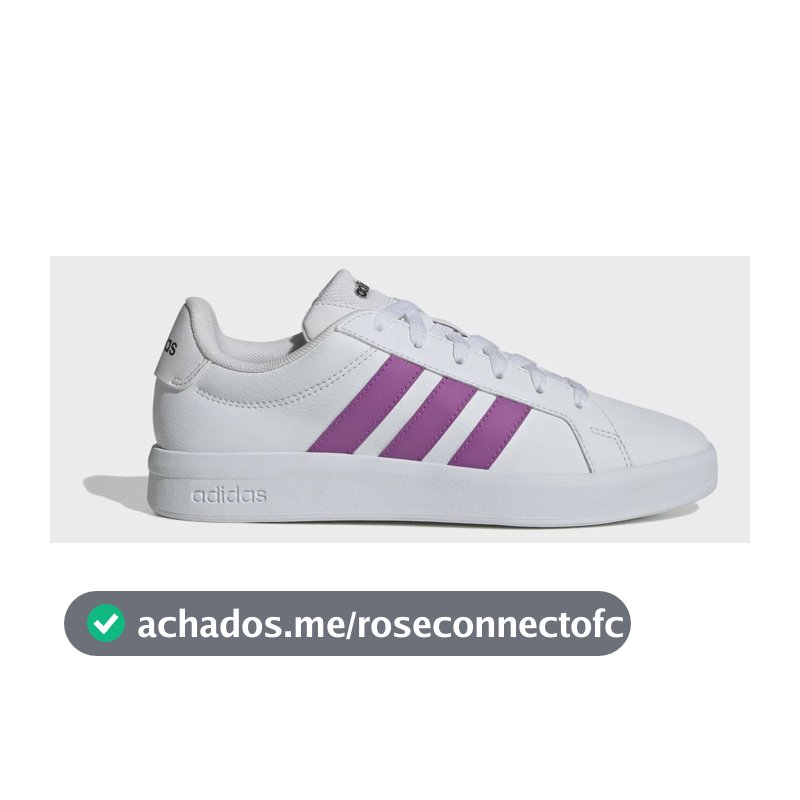 Tênis Feminino Grand Court Base 3.0 adidas Branco Liso 37 Br
