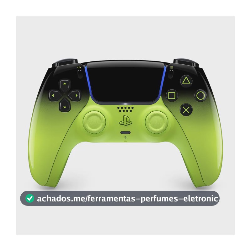 Controle sem fio PlayStation DualSense – Remix Green