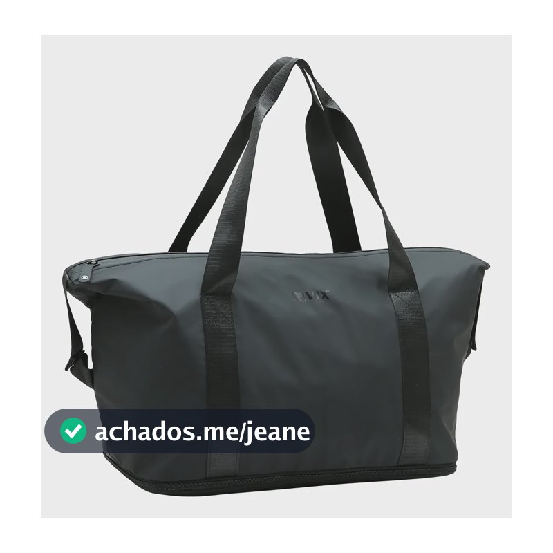Bolsa Feminina Chenson Academia Treino Sacola Tote Original Preto