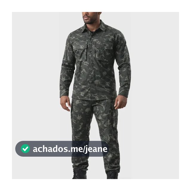 Roupa Camufada Conjunto Tático Calça E Gandola Paintball