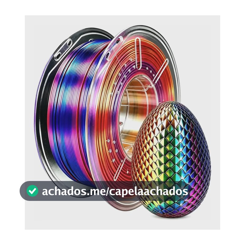 Filamento Pla Silk De 3d Impressão Tricolor Premium 1kg Vermelho Amarelo Azul, Pla De Seda Brilhante 1.75mm, Dimensional +/-0.02mm, Serve Para A Maioria Das Impressoras 3d Fdm