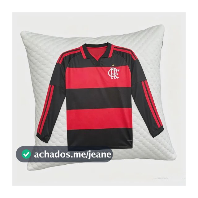 .capa Protetora De Almofada Estampa Faixas Vermelho E Pre Y