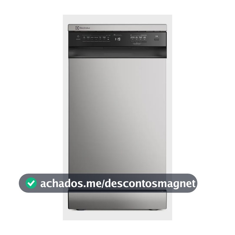 Lava-louça Electrolux 10 Serviços Inox Lava E Seca 50' Ls10e Cor Prateado