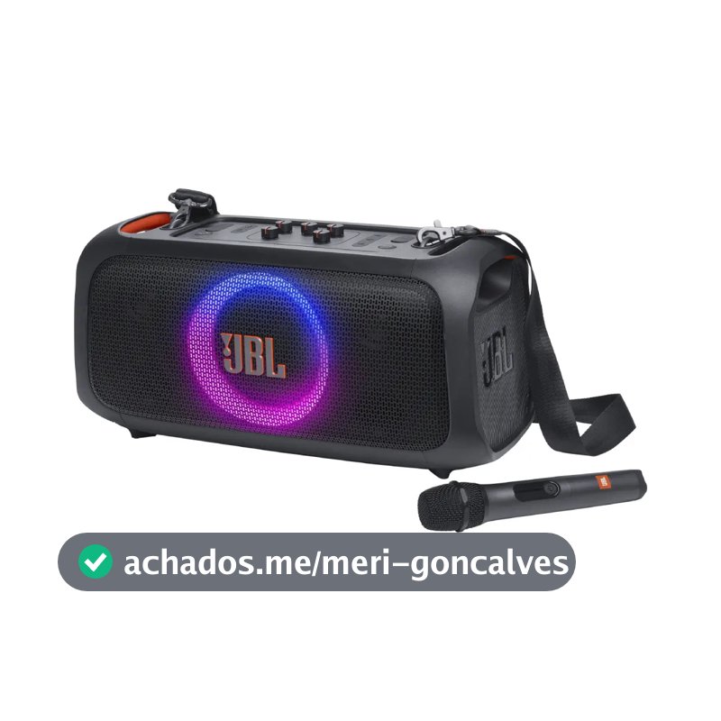 Caixa De Som Bluetooth Jbl Partybox On-the-go Essential