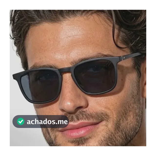 Óculos De Sol Quadrado Feminino Unissex Proteção Uv400