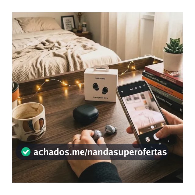 Fone Bluetooth Samsung Galaxy Buds Core Preto